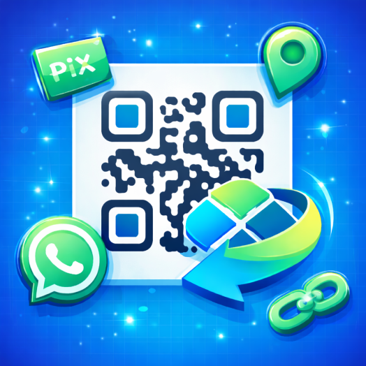 Icone de Gerador QR Code